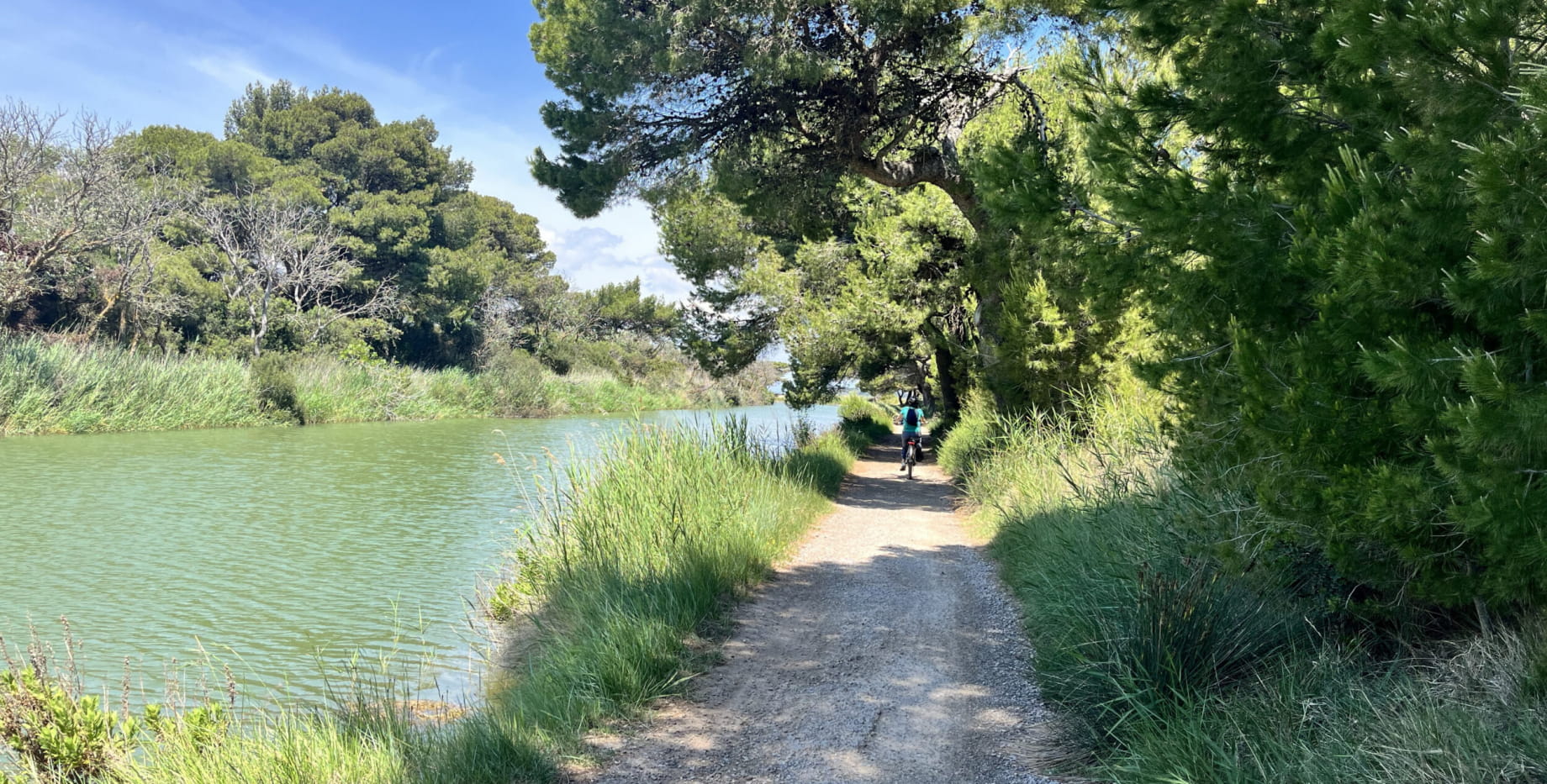 Balade canal Robine à vélo