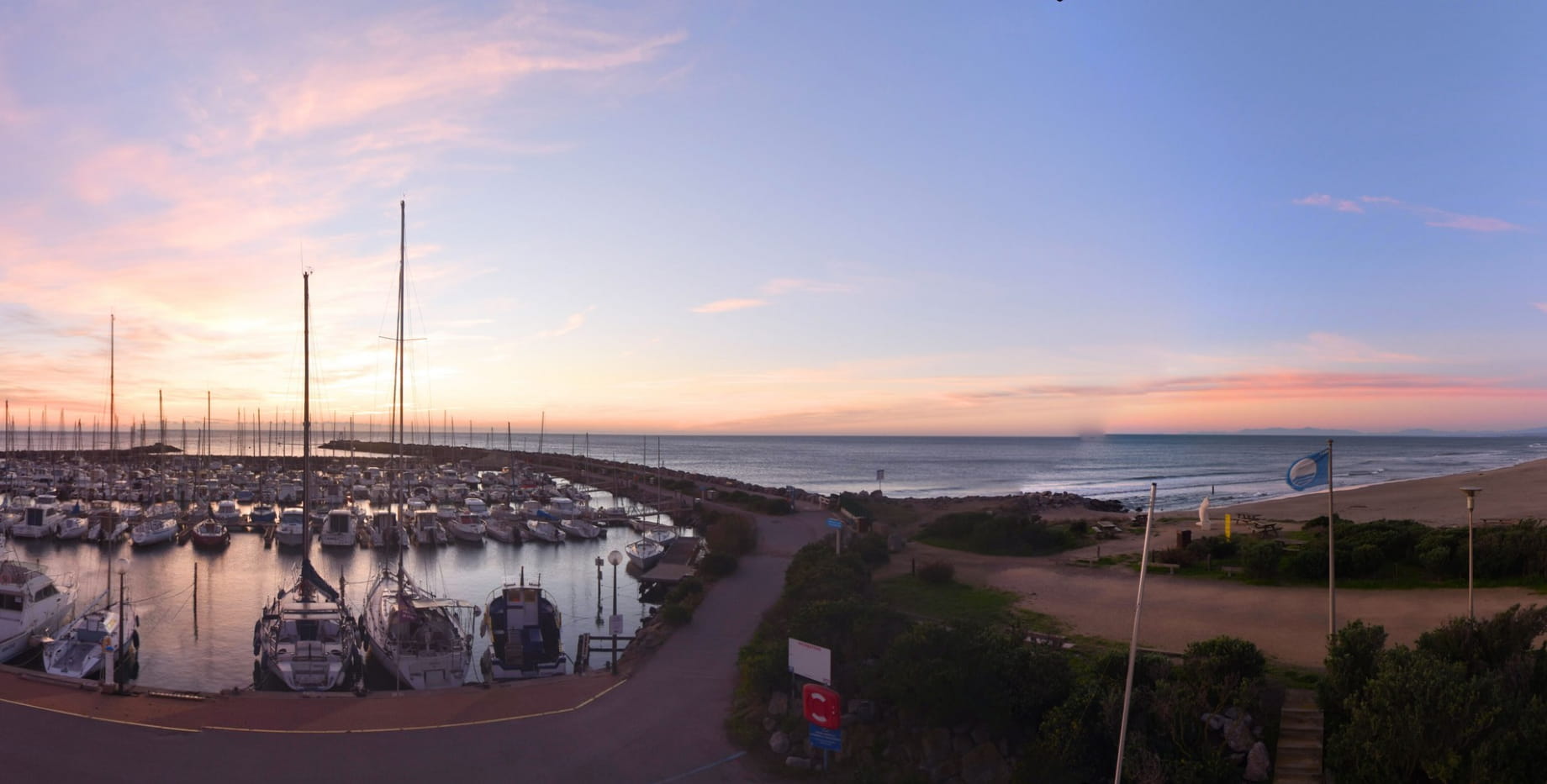 Timelapse webcam Narbonne-Plage